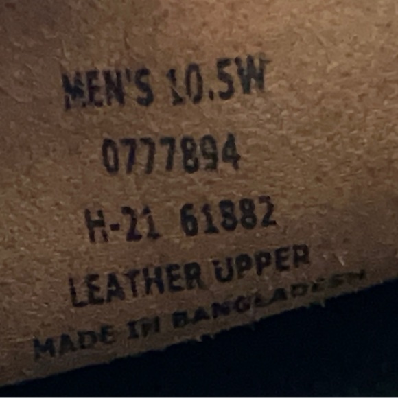 MEN'S SPERRY LEEWARD 2 EYE BOAT SHOES Size 10.5 W Color Sahara - Picture 3 of 12